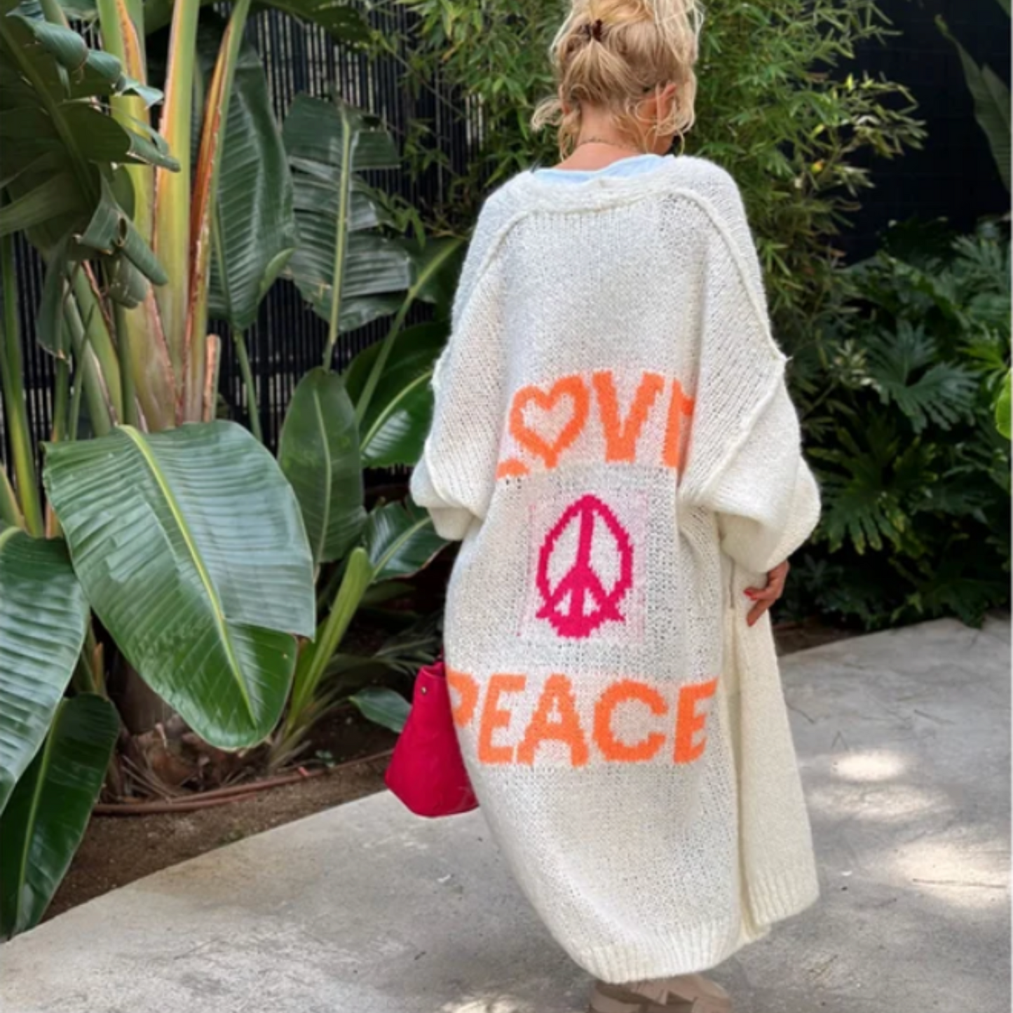 Love and Peace Cardigan